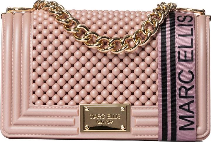 Marc Ellis Damen Schultertasche - Edera Nova Modell - 100% Gummi - 19.0 X 11.0 X 6.5 Cm