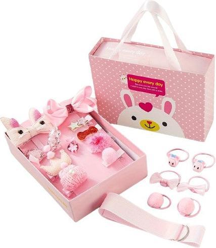 Image du produit Activity Board Lot de 18 pinces à cheveux pour filles, bijoux de cheveux pour filles, pinces à cheveux avec boîte (18 pcs)