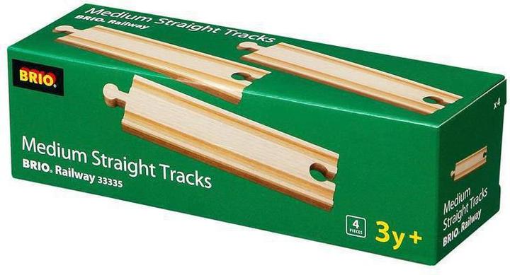 Actual product image Brio Medium straight tracks