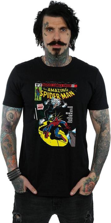 Produktbild SpiderMan Black Cat Cover TShirt (4XL)