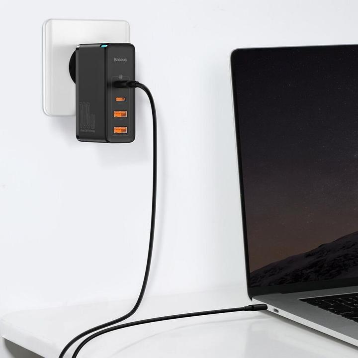 Actual product image Baseus GaN2 Pro Quick Charger (100 W)