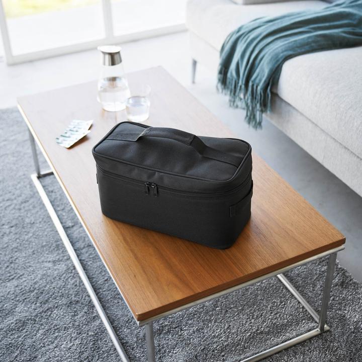 Actual product image Yamazaki Storage bag with dividers TOWER (8 l)