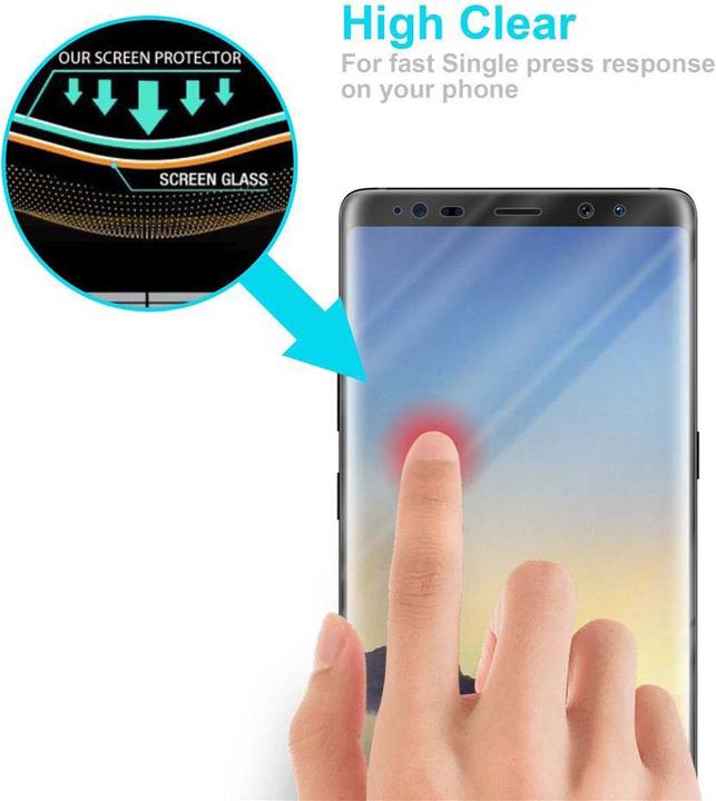 Image du produit Cadorabo Verre de protection d'écran pour Samsung Galaxy NOTE 9 (1 pièce(s), Samsung Galaxy Note 9)