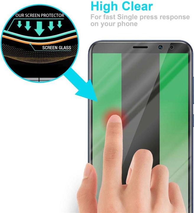 Produktbild Cadorabo Display Schutzglas für Huawei MATE 10 LITE (1 Stück, Huawei Mate 10 Lite)