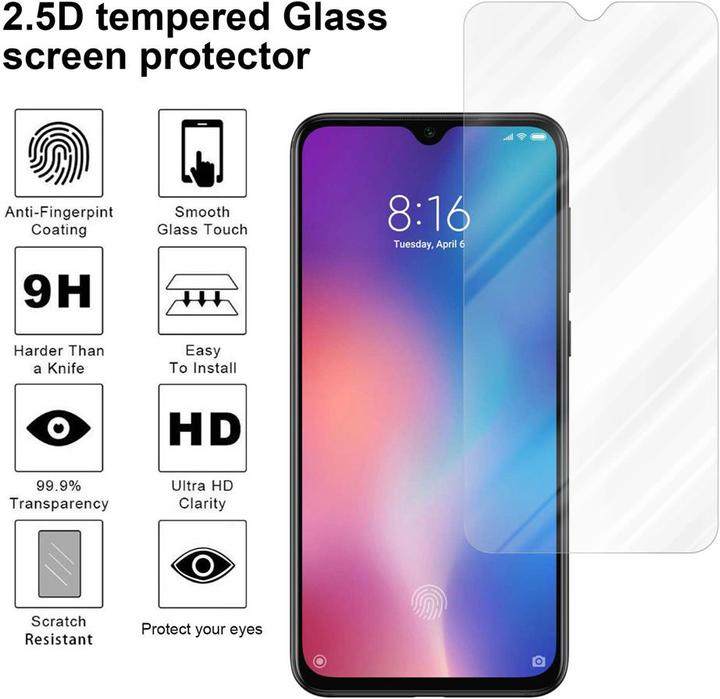 Image du produit Cadorabo Verre de protection d'écran pour Xiaomi Mi 9 SE (1 pièce(s), Mi 9 SE)