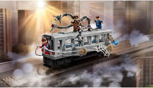 Immagine prodotto LEGO Spider-Man vs. Doc Ock: Showdown in der U-Bahn (76321, LEGO Marvel)