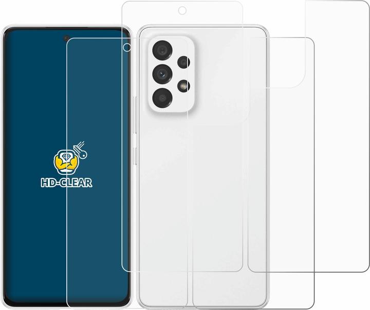 Produktbild BROTECT Schutzfolie Displayschutz Klar (2 Stück, Samsung Galaxy A53 5G)