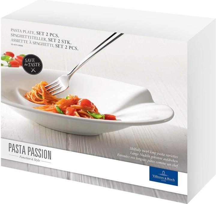 Image du produit Villeroy & Boch Set d'assiettes à spaghettis 2 pièces Pasta Passion (2 x, 30.70 cm)