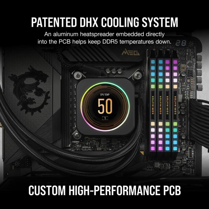 Actual product image Corsair Dominator Platinum RGB (2 x 16GB, 6000 MHz, DDR5 RAM, DIMM)