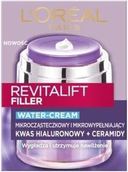 Produktbild L'Oréal Paris L'OREAL Paris Revitalift Filler Watercream ujędrniający krem do twarzy 50ml (Körpercreme, 50 ml)