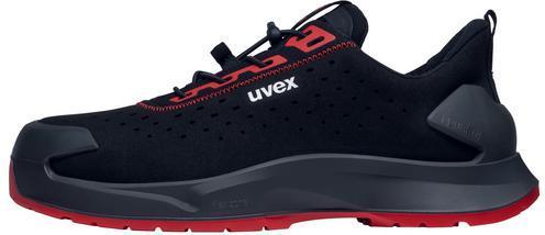 Produktbild Uvex Sports uvex 1 x-craft Halbschuhe S1 PL 68022 schwarz Weite 11 Grösse 48 (S1P, 48)