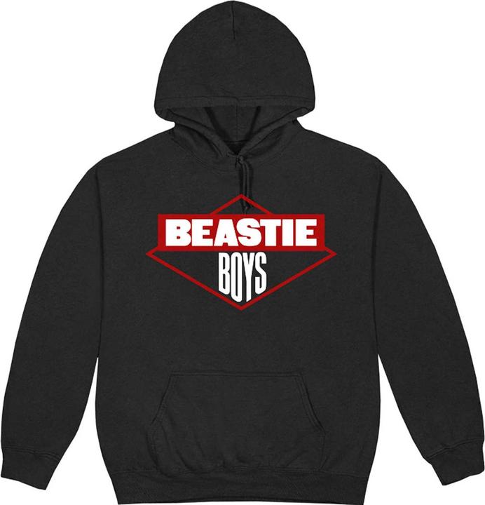 Universal Textiles Unisex Adult Diamond Logo Pullover Hoodie (L)