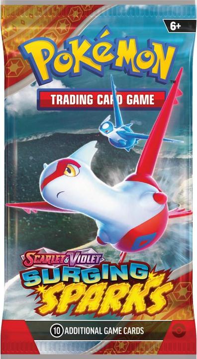 Productafbeelding Pokémon Surging Sparks (Engels, Booster Pack)