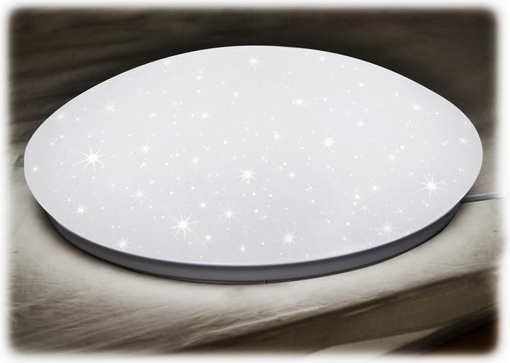 Actual product image Tracon LED wall light with star effect (1100 lm)