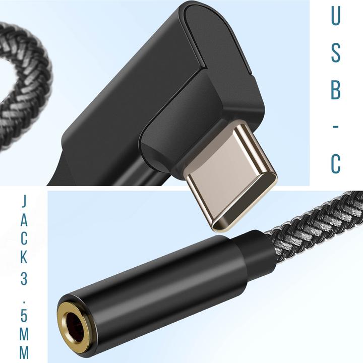 Produktbild Avizar USB-C / 3.5mm Klinke Audioadapter (USB Typ C, USB Typ C)