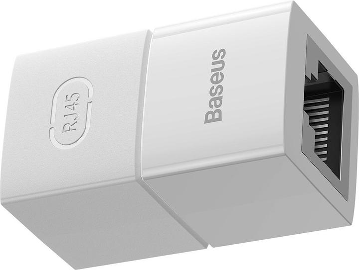 Produktbild Baseus Network coupler Ethernet RJ-45 cable connector AirJoy Series 10 pcs - white (RJ45 (1x))