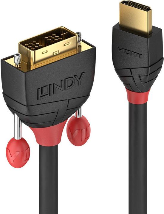 Immagine prodotto Lindy HDMI (Typ A) — DVI (2 m, HDMI, DVI)