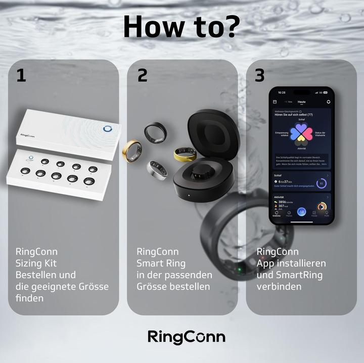 Produktbild RingConn Smart Ring (Gen2) (6, Gold)