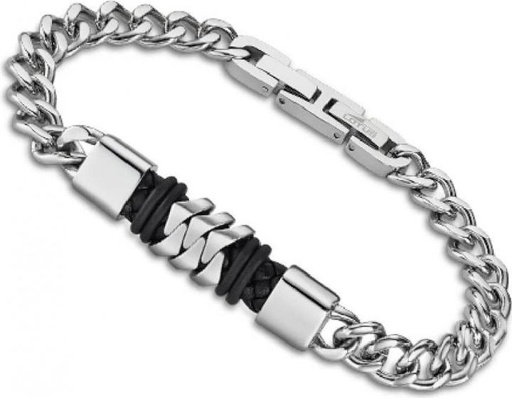 Lotus Style - MenÂ's steel bracelet LS2104-2 / 2 (M) (Stahl)