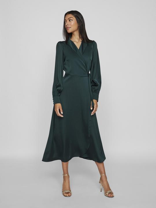 Produktbild Vila Langärmeliges Midi Wickelkleid (34)