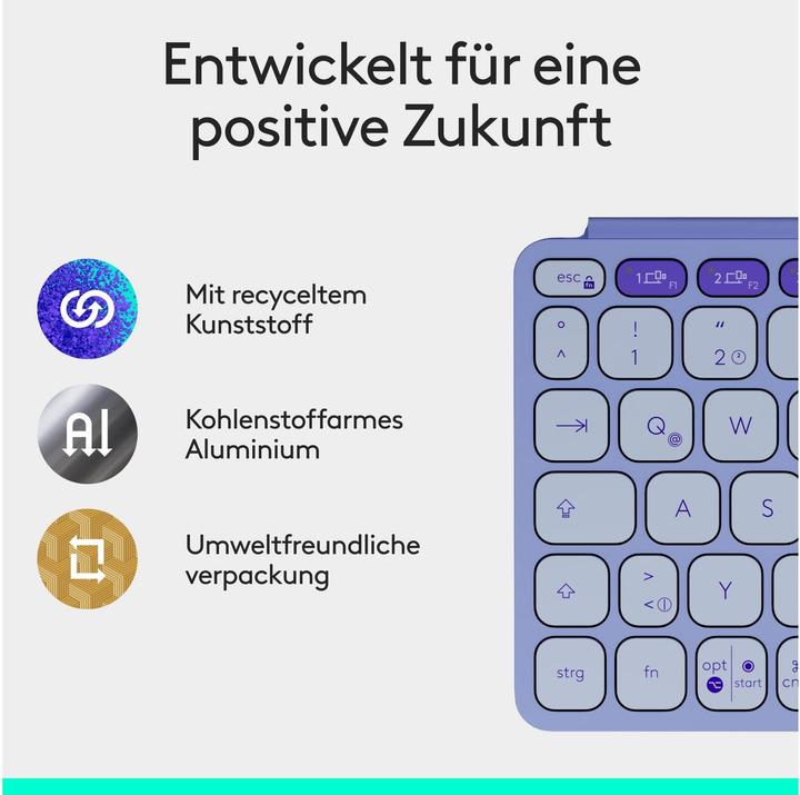 Image du produit Logitech Keys-To-Go 2 (CH, Sans fil)