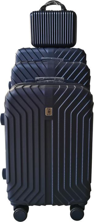 NTK-Collection Kofferset Mabell 4-teilig (115 l, Handgepäck (bis 50l), M (50 - 90l), L (90 - 115l), XL (ab 115l))
