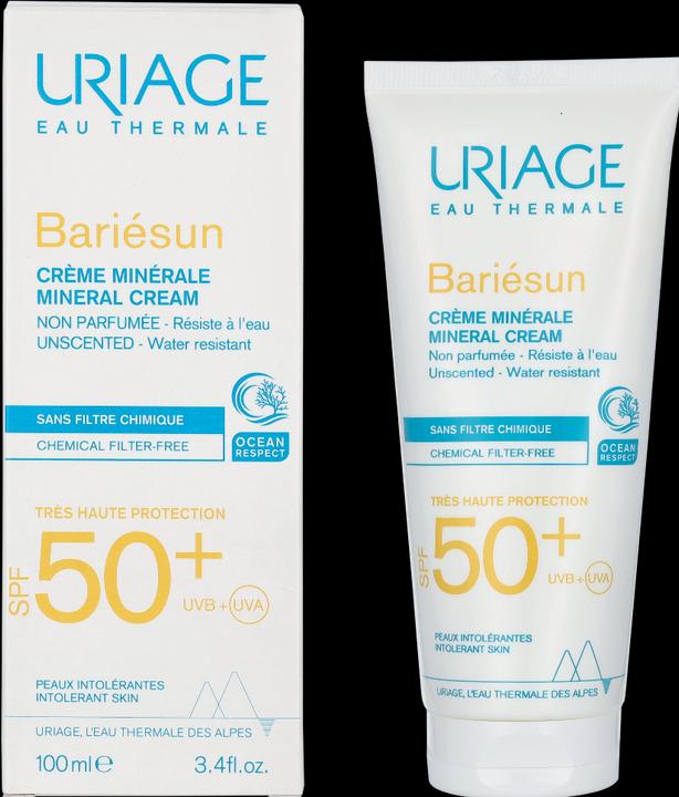 Immagine prodotto Uriage Crema minerale Bariésun (Crema solare viso, SPF 50, 100 ml)
