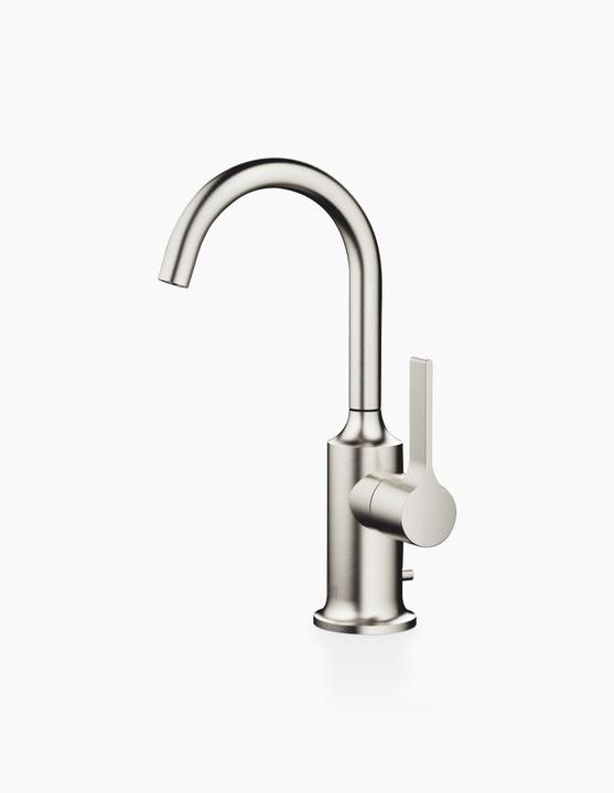 Produktbild Dornbracht Vaia Eengreeps Wastafelmengkraan met Afvoergarnituur Platina Mat