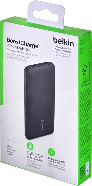 Actual product image Belkin BoostCharge (10000 mAh, 15 W, 37 Wh)