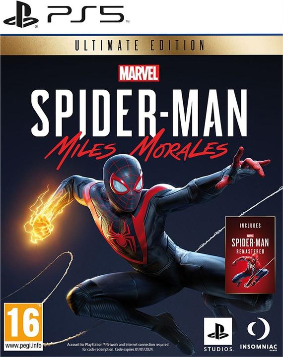 Image du produit Sony Marvel’s Spider-Man: Miles Morales - Ultimate Edition (PS5, Multilingue)