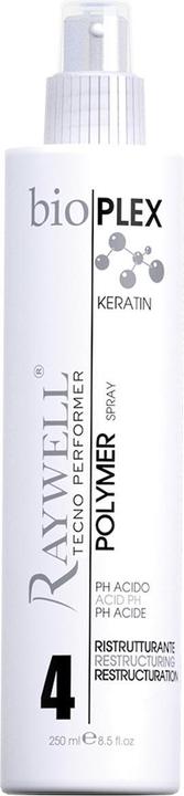 Immagine prodotto Raywell 2 Polimeri Spray Ristrutturante alla Cheratina Bioplex per lucentezza e volume 250 ml (250 ml)