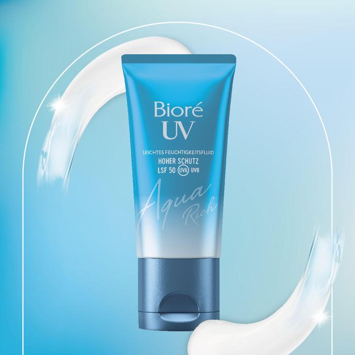Actual product image Bioré Aqua Rich UV (Sun gel, SPF 50, 50 ml)