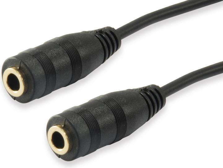Produktbild equip 3,5mm Headset Adapter Y-Kabel (0.13 m)