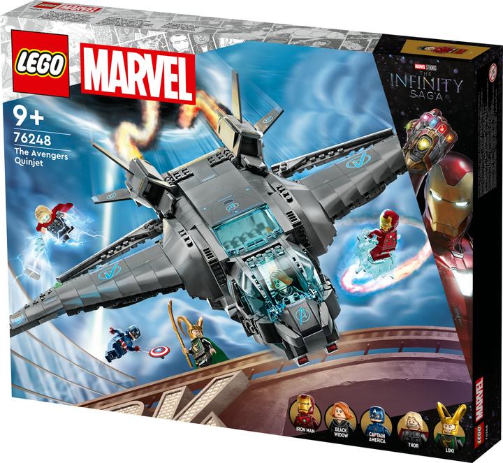 Image du produit LEGO Le quinjet des Avengers (76248, LEGO Marvel)