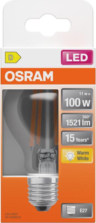 Immagine prodotto Osram Retrofit classico (E27, 10 W, 1521 lm, 1 x, D)