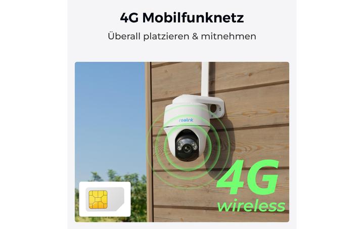 Actual product image Reolink Go G430 2K PT LTE camera incl. solar panel (2560 x 1440 (WQHD))