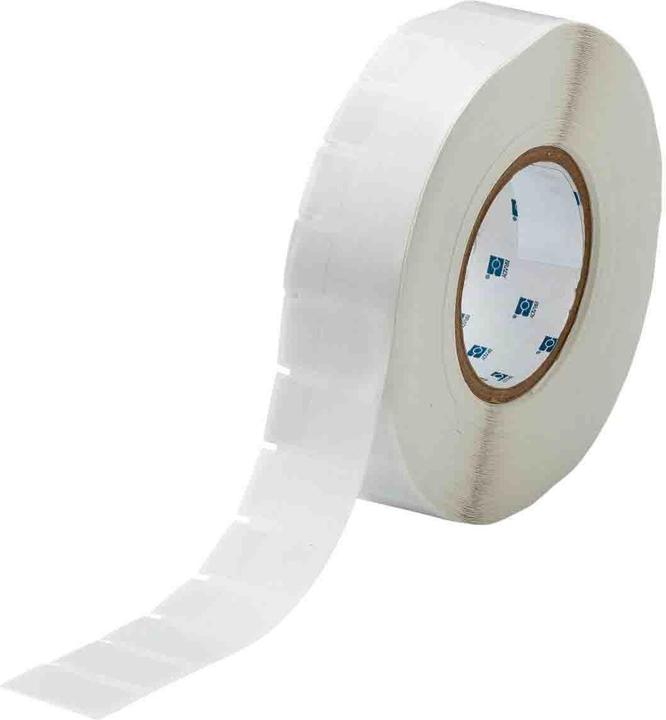 Produktbild Brady THT-63-427-3.5, selbstlaminierendes Vinyl, Weiss/Transparent, 20.32 x 12.70(36.50) mm, perman (2.03 cm)