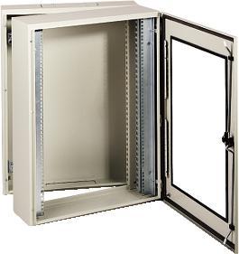 Actual product image Schneider Electric Rack, wall-mounted VDM 17HE 2 bodies D480 NSYVD2M17U5 (19 inch rack)