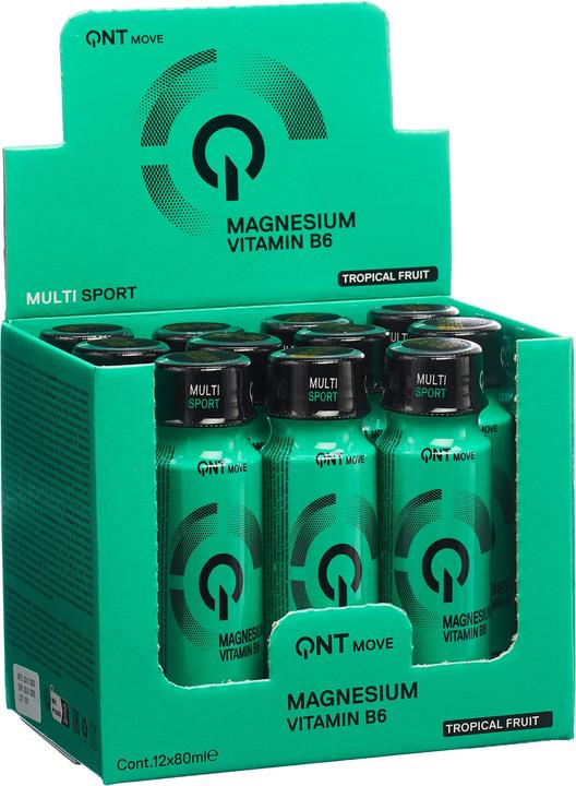 Image du produit QNT Magnesium Vitamin B6 Shot (Citron, 12 x)