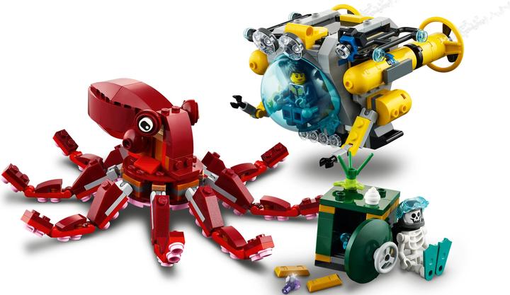 Actual product image LEGO Sunken Treasure Mission 31130 (31130, LEGO Creator 3-in-1)