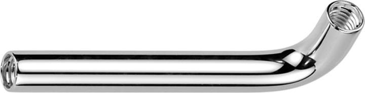 Star Piercing Barbell-Stab L Gebogen silber mit 1.2 mm Innengewinde (ohne Messing, Titan G23)