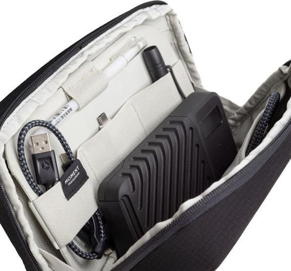 Actual product image Moment MTW Tech Organiser -tarvikepussi, musta