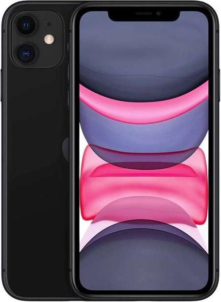 Immagine prodotto Trant.ch iPhone 11 (64 GB, Nero, 6.10", 12 Mpx, SIM + eSIM, B / Molto bene)