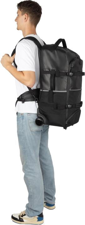 Actual product image Normani Wasserdichter Rucksack-Trolley 60 Liter mit Hüftgurt - 9655 (60 l)