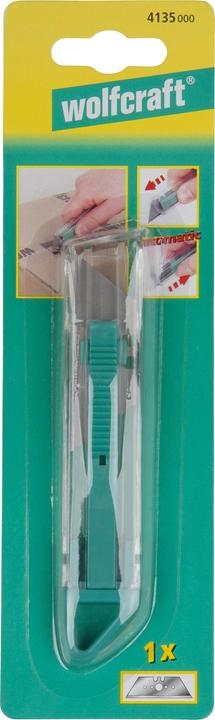 Produktbild wolfcraft wolfcraft 1 Sicherheitsmesser aus Kunststoff (Cutter)