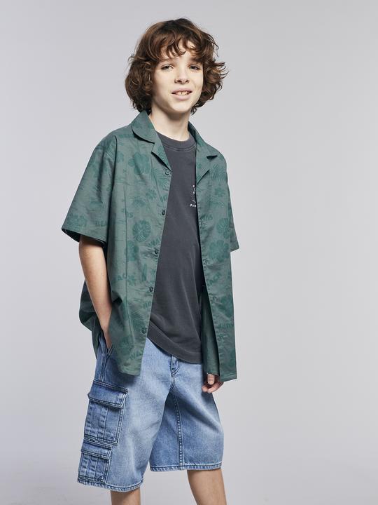 Immagine prodotto Jonen Jungen Hawaiihemd aus Popeline (158, 164)