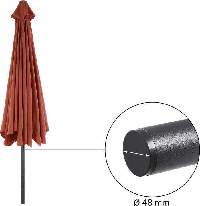 Produktbild Kingsleeve Sonnenschirm 3,3m (3.30 m)