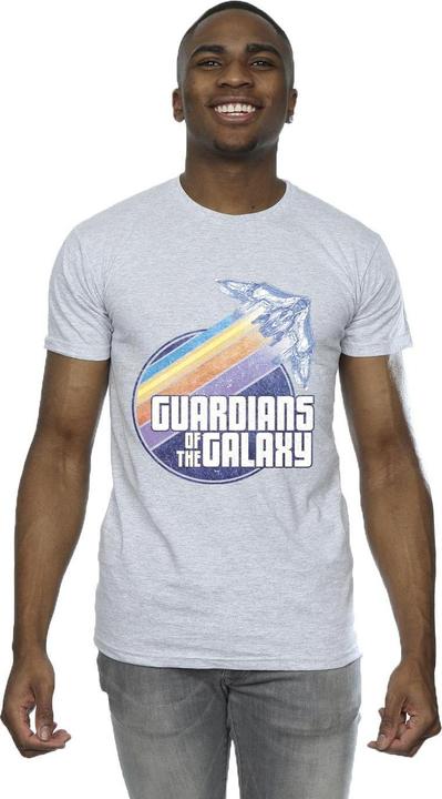 Produktbild Guardians of the Galaxy Badge Rocket TShirt (4XL)