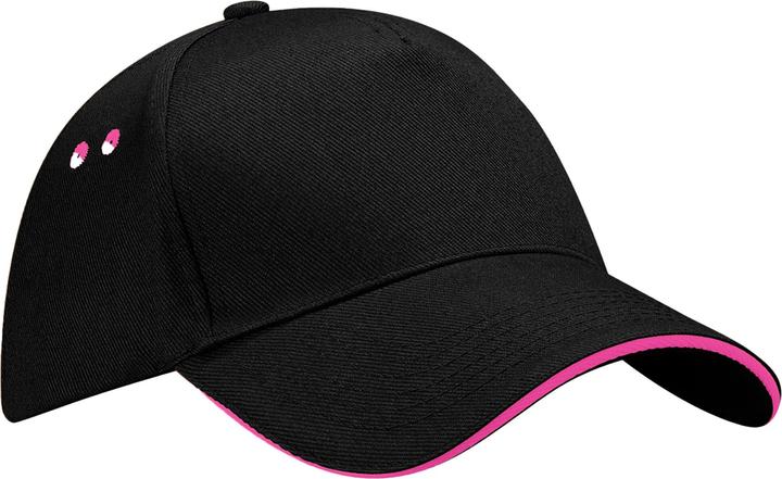 Schwarz, fuchsie
