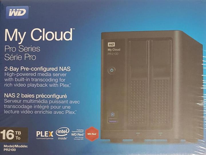 Actual product image WD My Cloud Pro PR2100 (2 x 8 TB, WD Red)